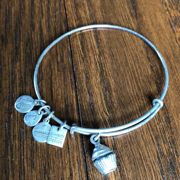 Alex and Ani Jewelry - Alex and Ani ‘cupcake’ bangle Alex and Ani Jewelry - Alex and Ani ‘cupcake’ bangle